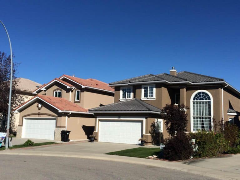 A freshly painted exterior from Mountianview Painters