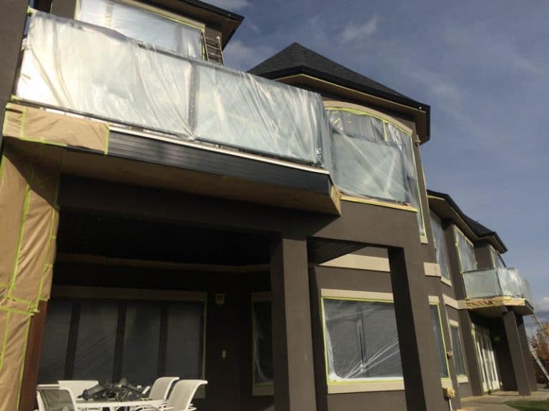 A freshly painted exterior from Mountianview Painters