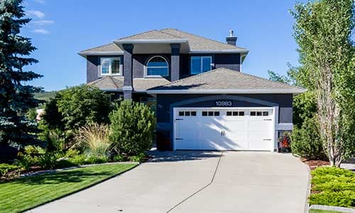 A banner image reflecting the title of the page: Exterior Painting