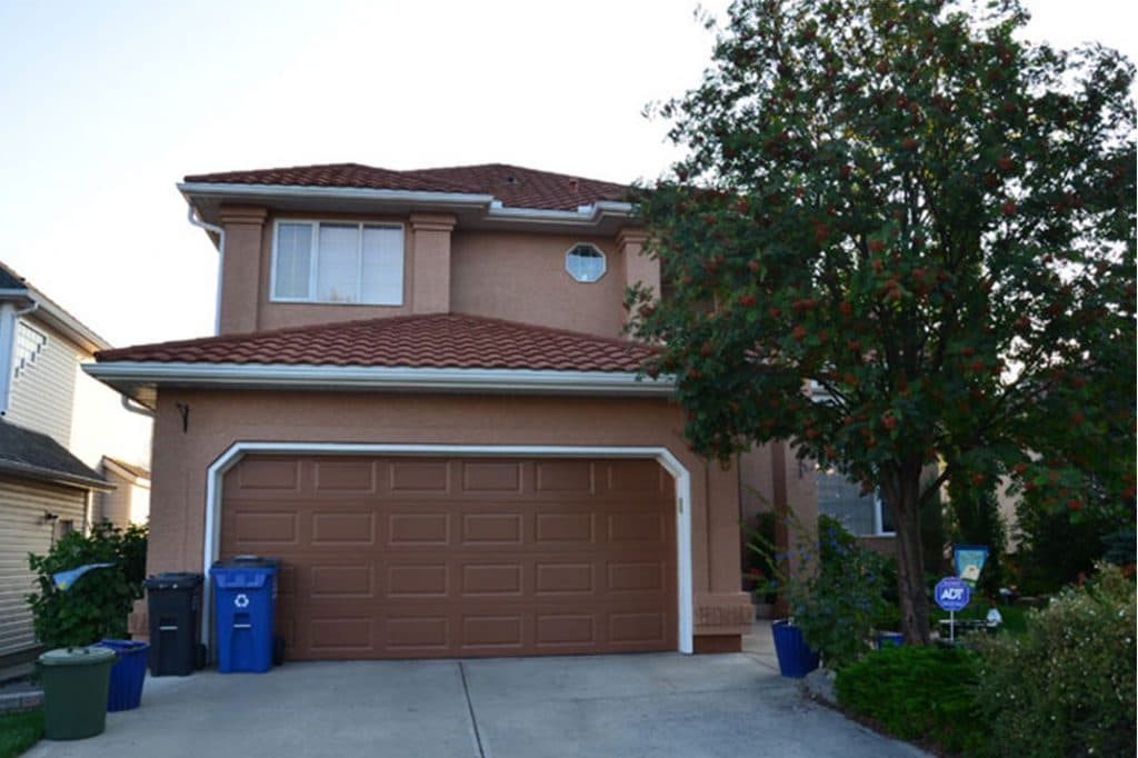 A freshly painted exterior from Mountianview Painters