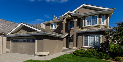 A banner image reflecting the title of the page: Stucco Revitalization